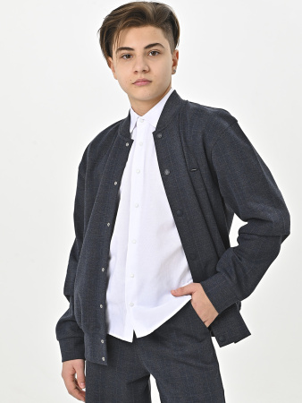 5011 Жакет д/м (синий весь размерный ряд)