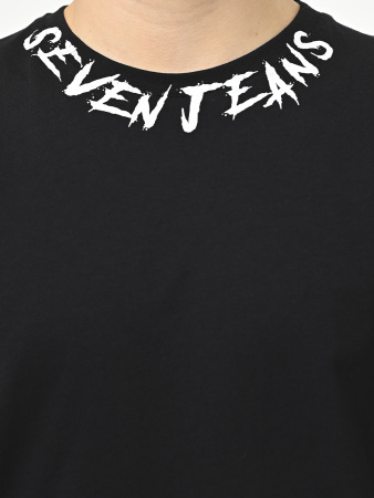 4512 Футболка д/м (черный весь размерный ряд)