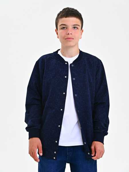 2737 Жакет д/м (темно-синий весь размерный ряд)