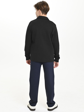 4995 Жакет/рубашка д/м (черный весь размерный ряд)