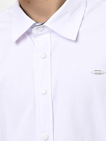 4790 Рубашка к.р. д/м (белый весь размерный ряд)