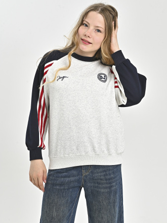 85Q331-Ch Джемпер д/д (белый весь размерный ряд)