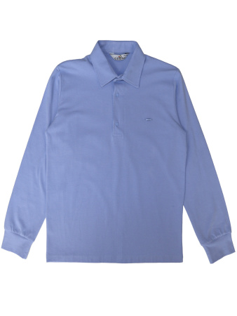 4752 Поло дл.р. д/м (голубой весь размерный ряд)