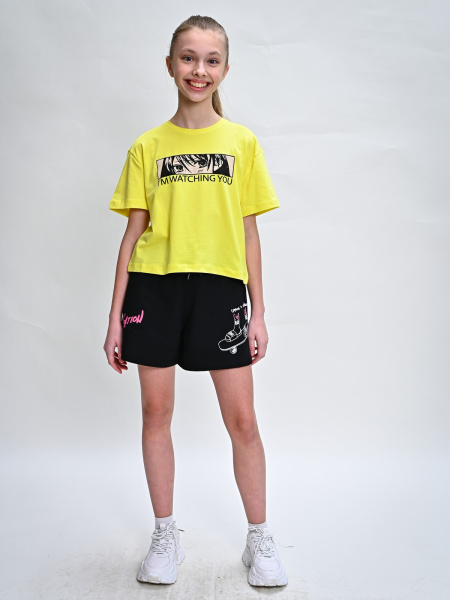 10402 Футболка д/д (желтый весь размерный ряд)