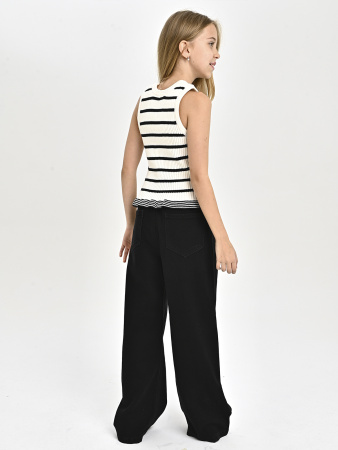 J2550-Ch Джинсы д/д (черный весь размерный ряд)