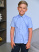 2646 Рубашка к.р. д/м (ярко-голубой весь размерный ряд)