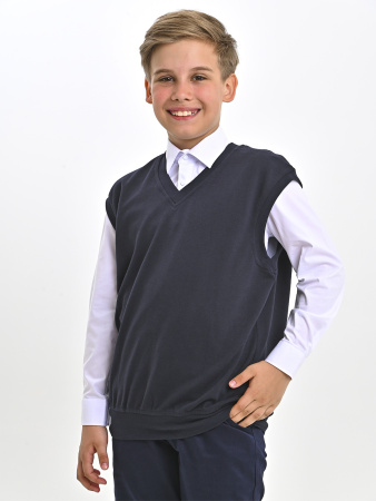 5154 Жилет д/м (темно-синий весь размерный ряд)