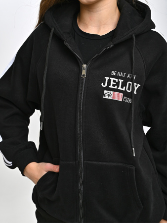 5057-Ch Костюм утепленный д/д (черный весь размерный ряд)