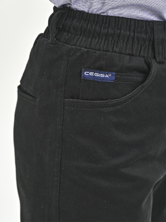 4339 Брюки д/м (черный 134)