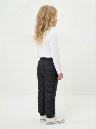 2590KG Брюки болоньевые д/д (черный весь размерный ряд)