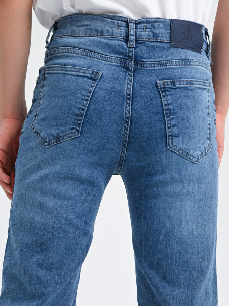 3-1034 Джинсы д/м (голубой весь размерный ряд)