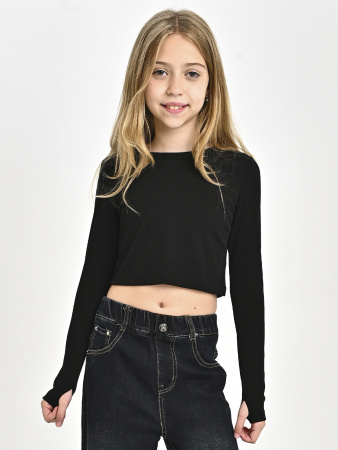 2402KG Джемпер д/д (черный весь размерный ряд)