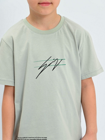 2054 Футболка д/м (серый весь размерный ряд)