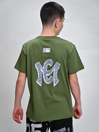 2308 Футболка д/м (хаки весь размерный ряд)