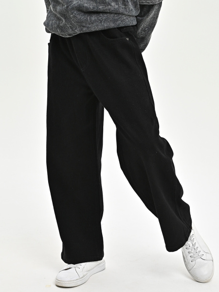 26702-Ch Джинсы д/м (черный весь размерный ряд)