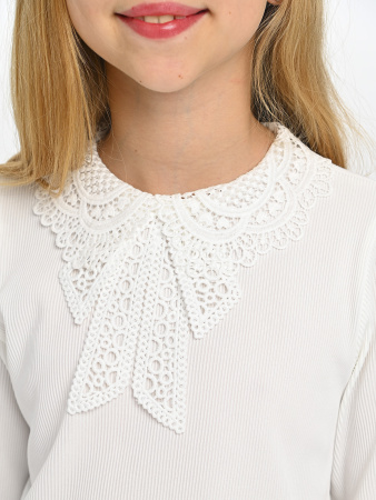 2419KG Блузка дл.р.  (белый весь размерный ряд)