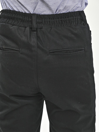 4339 Брюки д/м (черный 134)