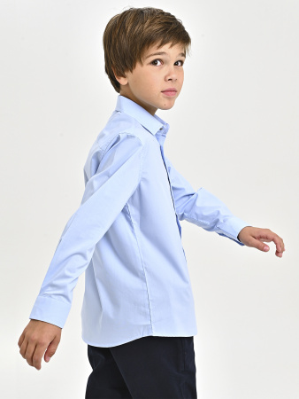 26887-S Рубашка дл.р. д/м (голубой 134)