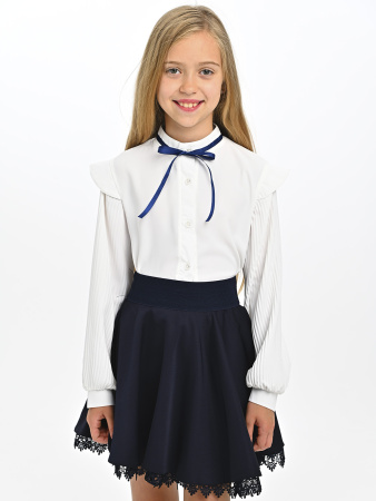 2423KG Блузка дл.р.  (кремовый весь размерный ряд)