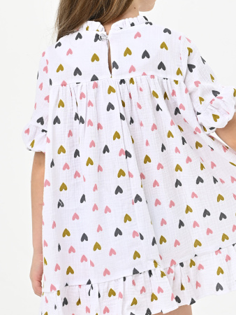 2409KG Платье (белый весь размерный ряд)