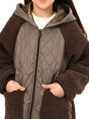 2363KG Жакет д/д (коричневый 36)