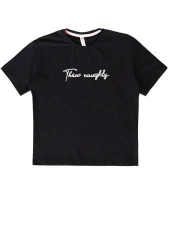 10514 Футболка д/д (черный весь размерный ряд)