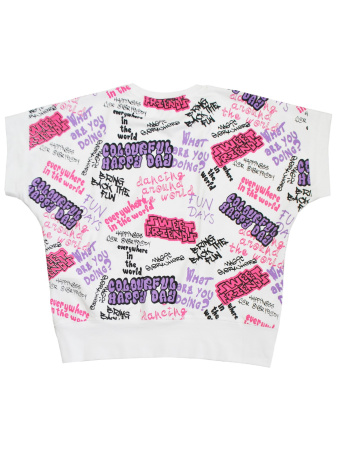 10463 Футболка д/д (белый весь размерный ряд)