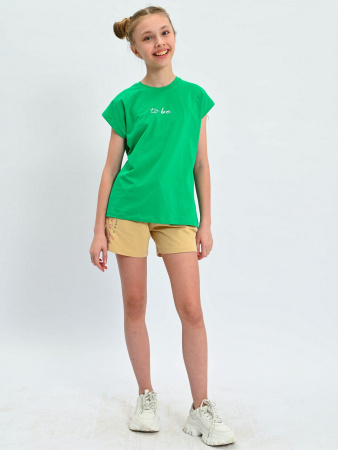10454 Футболка д/д (изумруд весь размерный ряд)