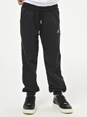8027 Брюки спорт д/м (антрацит весь размерный ряд)
