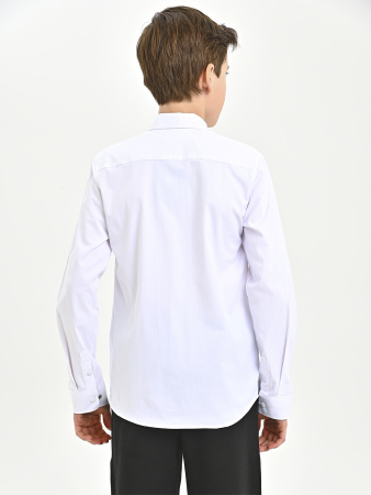 4854 Рубашка дл.р. д/м (белый весь размерный ряд)