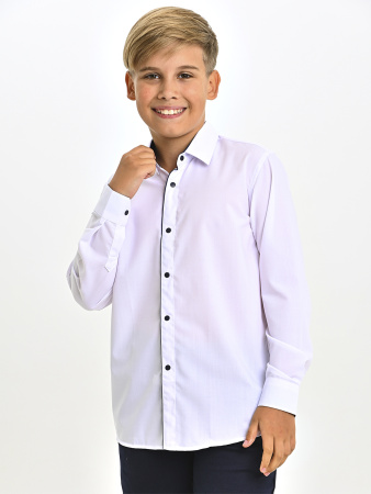 78821-S Рубашка дл.р. д/м (белый 152)