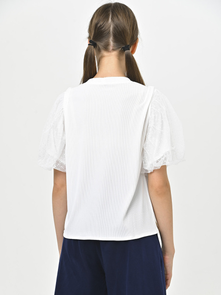 GU-200_KG Блузка к.р. (белый весь размерный ряд)