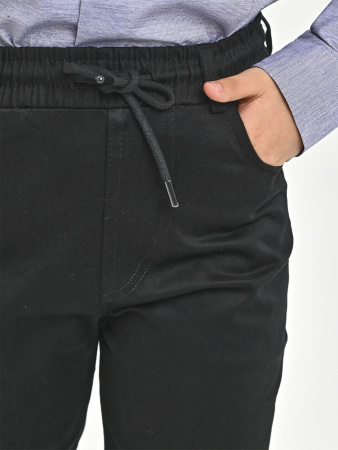 4339 Брюки д/м (черный 134)