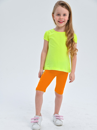 7953 Лосины к. д/д (7953-оранж-122)