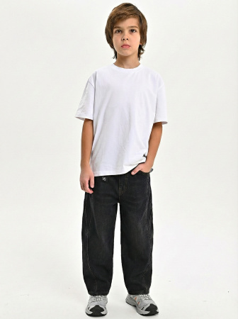 3356-Ch Джинсы утепленные д/м (синий весь размерный ряд)