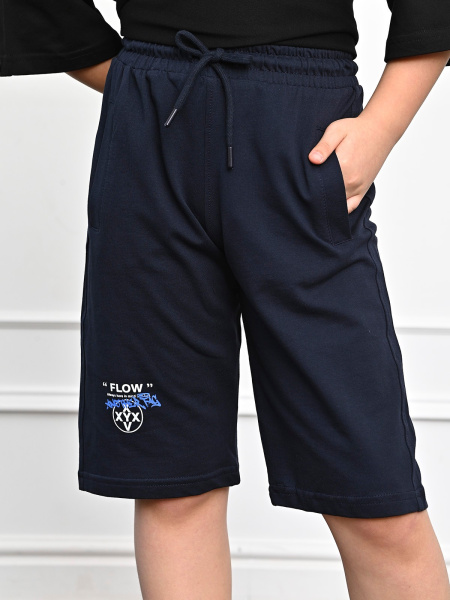 3043 Бриджи д/м (темно-синий весь размерный ряд)