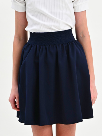 2302_KG Юбка (синий весь размерный ряд)