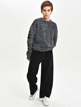 26702-Ch Джинсы д/м (черный весь размерный ряд)