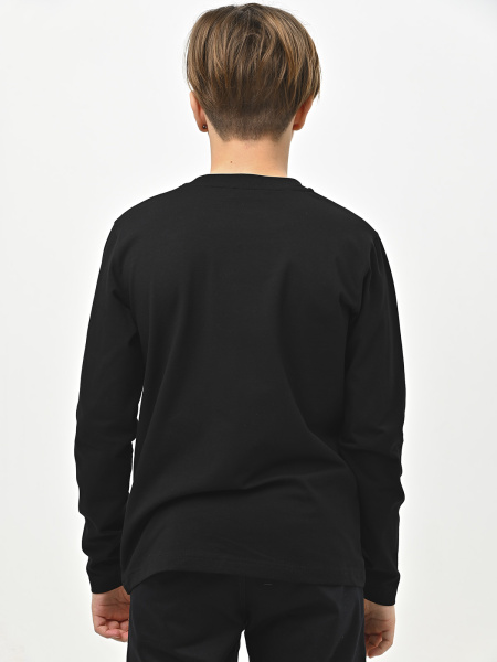 4925 Лонгслив д/м (черный весь размерный ряд)