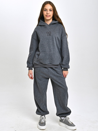 5019-Ch Костюм утепленный д/д (серый весь размерный ряд)