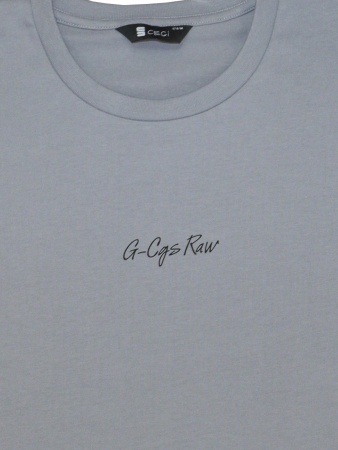 C-0015 Футболка д/м (серый весь размерный ряд)