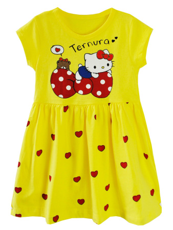 18643 Платье д/д (желтый 92)