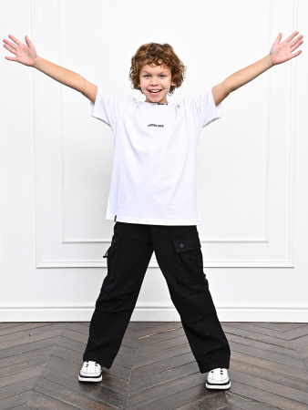 3012 Футболка д/м (белый весь размерный ряд)