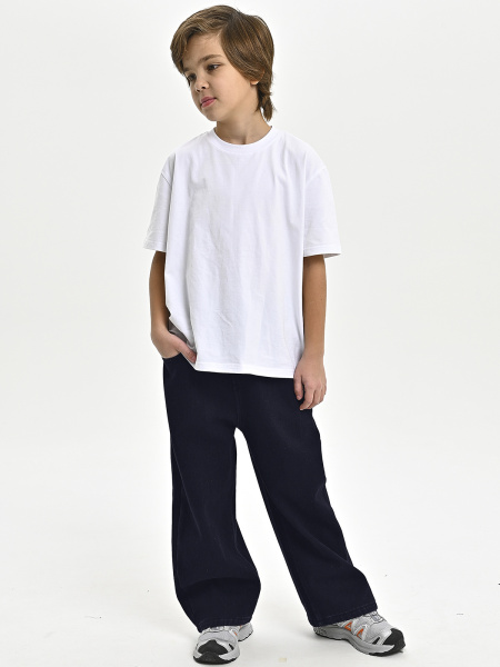 B2531-Ch Джинсы утепленные д/м (темно-синий весь размерный ряд)