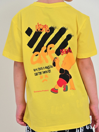 2313 Футболка д/м (желтый весь размерный ряд)