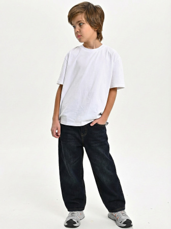 3357-Ch Джинсы утепленные д/м (синий весь размерный ряд)