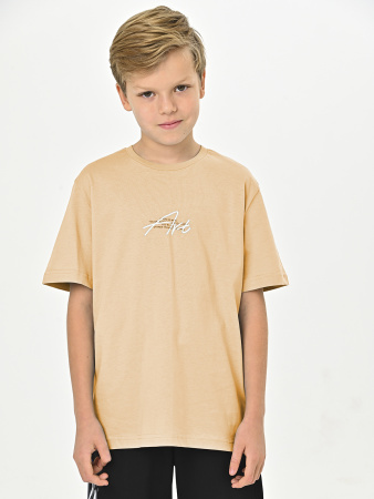 4520 Футболка д/м (бежевый весь размерный ряд)