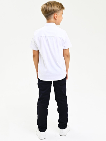 2777 Рубашка трик. к.р. д/м (белый весь размерный ряд)