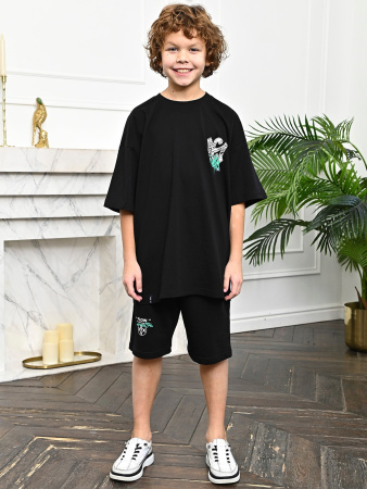 3042 Бриджи д/м (черный весь размерный ряд)