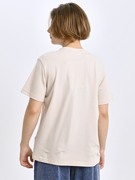5376 Футболка д/м (Лакоста) (бежевый весь размерный ряд)